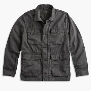 Vintage Lucky Brand Men's Navy Military Jacket